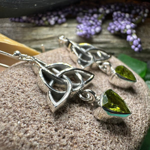Trinity Knot Earrings, Celtic Jewelry, Irish Jewelry, Triquetra Earrings, Celtic Knot Jewelry, Scottish Gift, Scotland Jewelry, Wife Gift