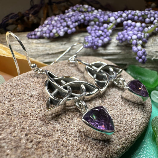 Torrina Trinity Knot Earrings — view 7