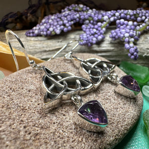 Trinity Knot Earrings, Celtic Jewelry, Irish Jewelry, Triquetra Earrings, Celtic Knot Jewelry, Scottish Gift, Scotland Jewelry, Wife Gift