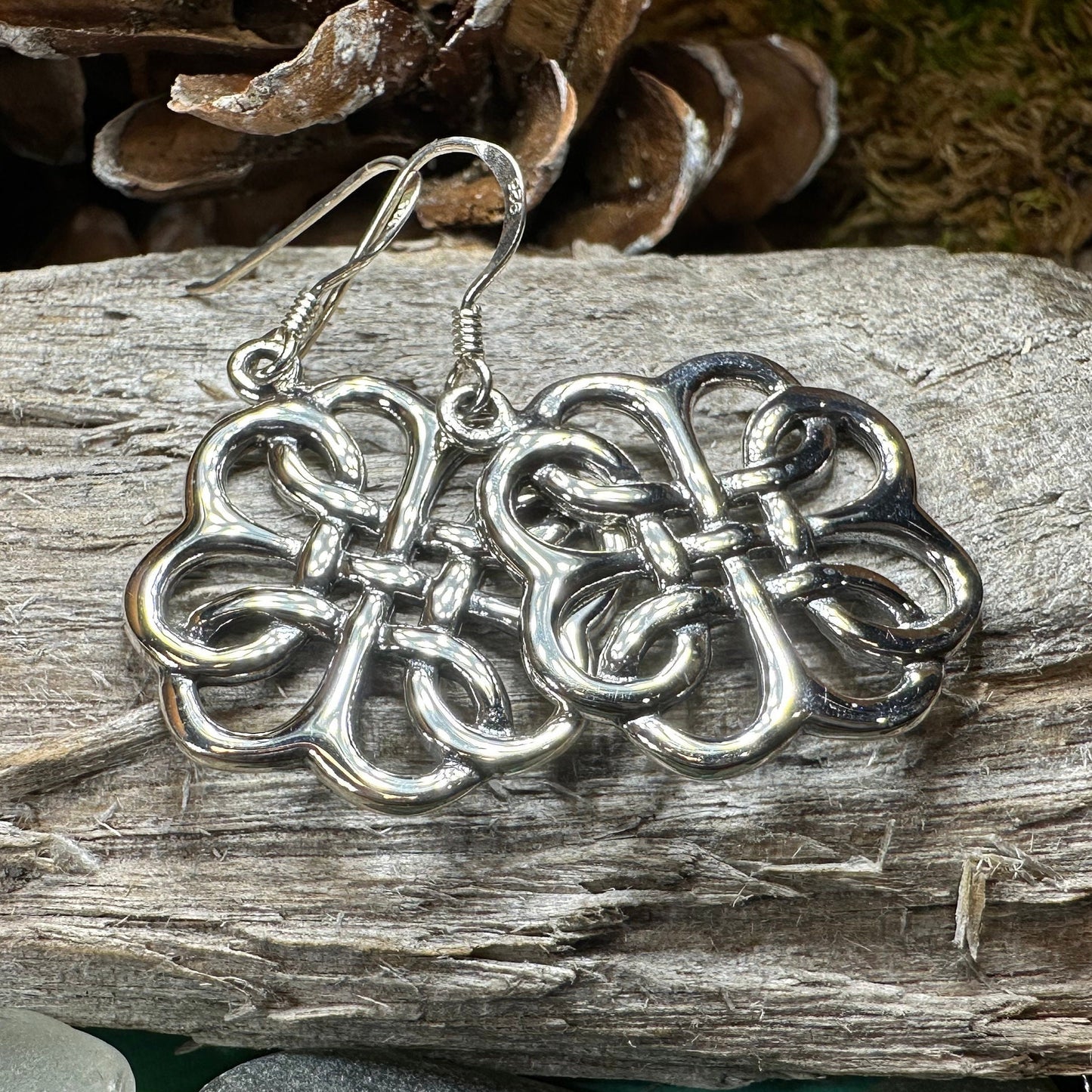 Urdyna Celtic Knot Earrings — view 6