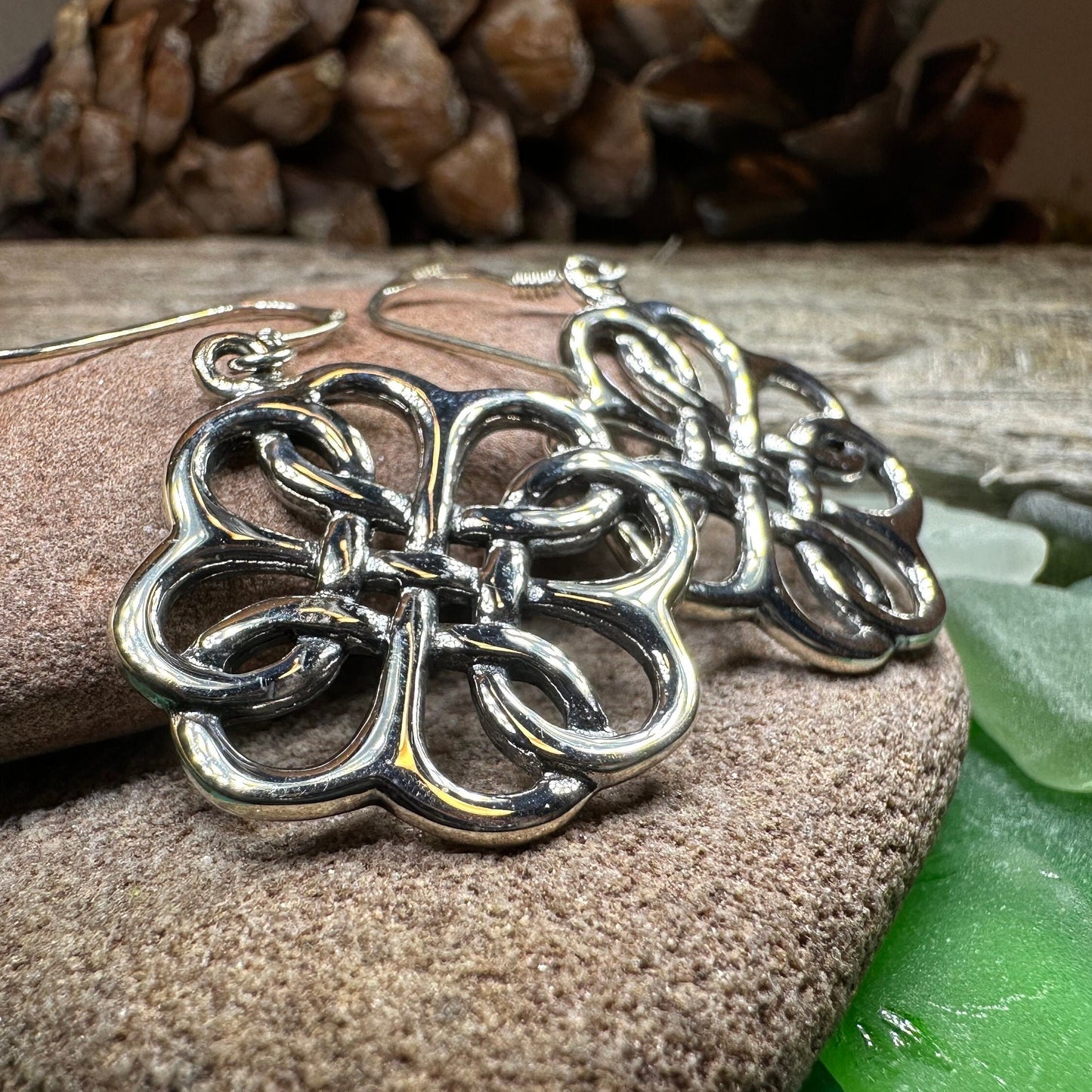 Urdyna Celtic Knot Earrings — view 7