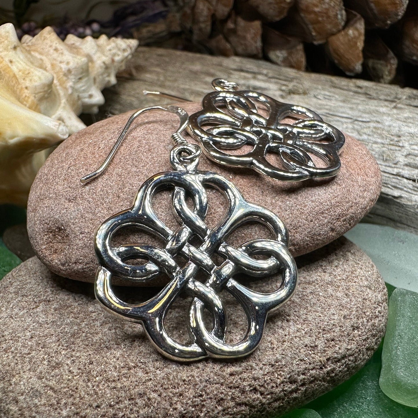 Urdyna Celtic Knot Earrings — view 9