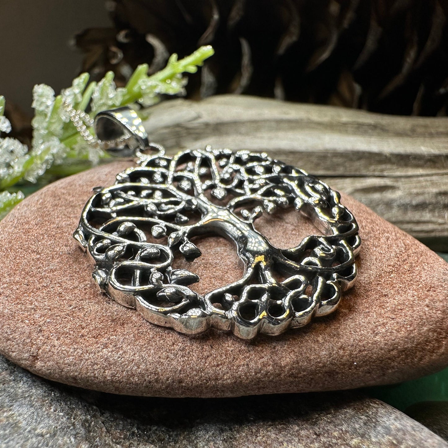 Tree of Life Necklace, Celtic Jewelry, Irish Pendant, Tree Jewelry, Mom Gift, Anniversary Gift, Sterling Silver, Graduation Gift, Wife Gift
