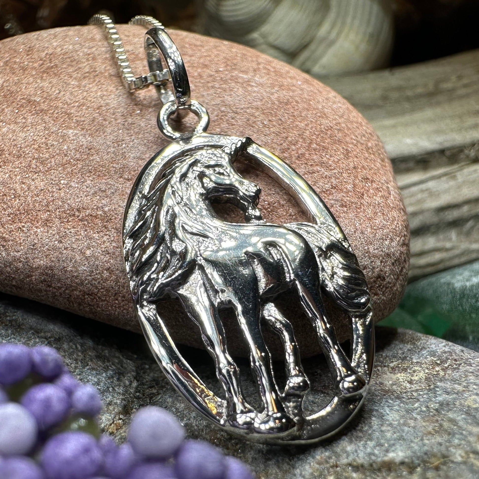 Unicorn Necklace, Scotland Jewelry, Fantasy Necklace, Gift for Her, Mythical Creature, Graduation Gift, Anniversary Gift, Scottish Gift