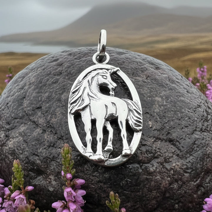 Unicorn Necklace, Scotland Jewelry, Fantasy Necklace, Gift for Her, Mythical Creature, Graduation Gift, Anniversary Gift, Scottish Gift
