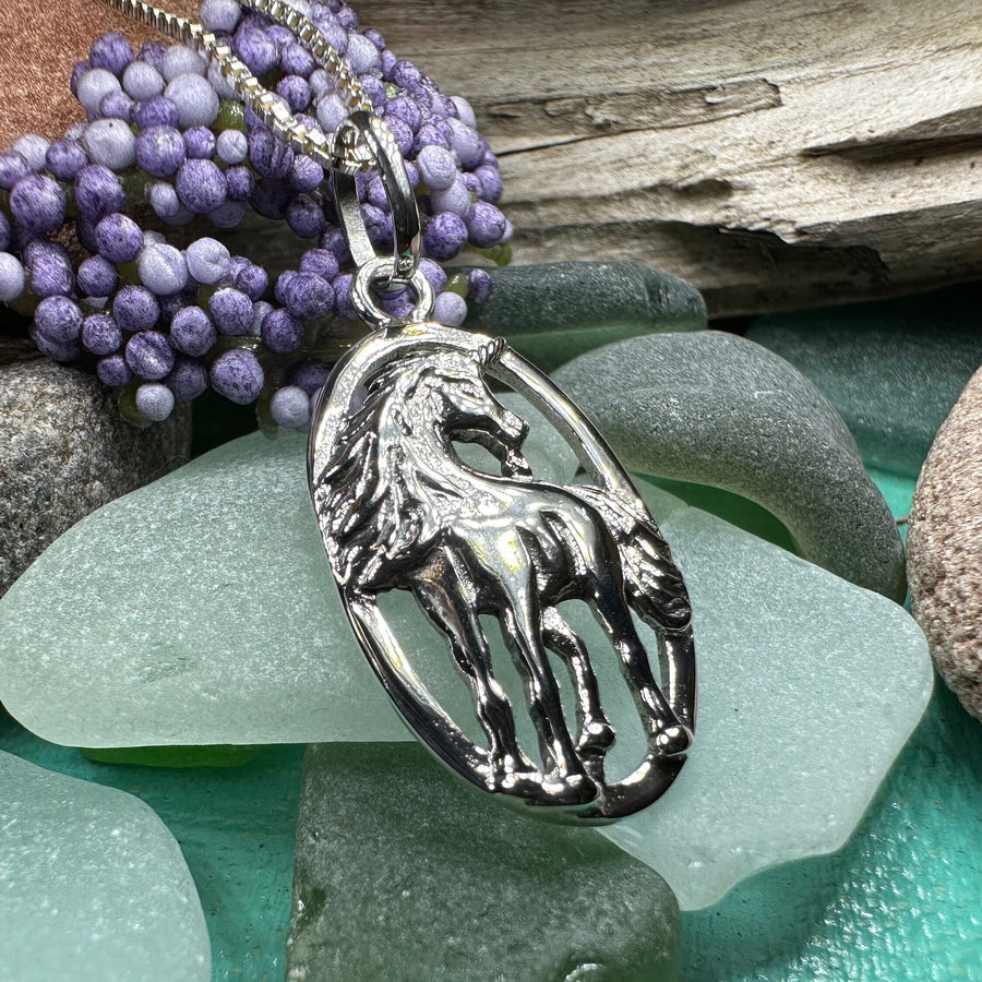 Unicorn Necklace, Scotland Jewelry, Fantasy Necklace, Gift for Her, Mythical Creature, Graduation Gift, Anniversary Gift, Scottish Gift