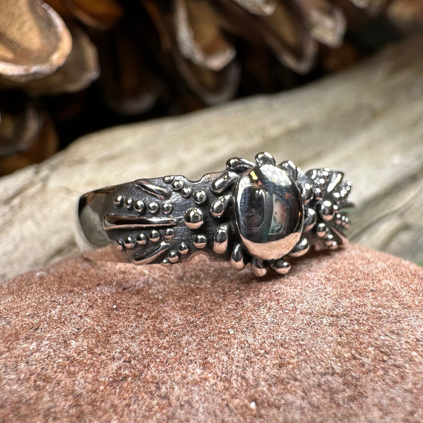 Celtic Ring, Celtic Jewelry, Silver Irish Ring, Minimalist Ring, Simple Boho Ring, Irish Gift, Anniversary Gift, Statement Ring, Dainty Ring