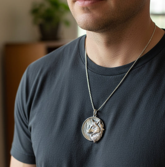 Walden Wolf Necklace — view 6