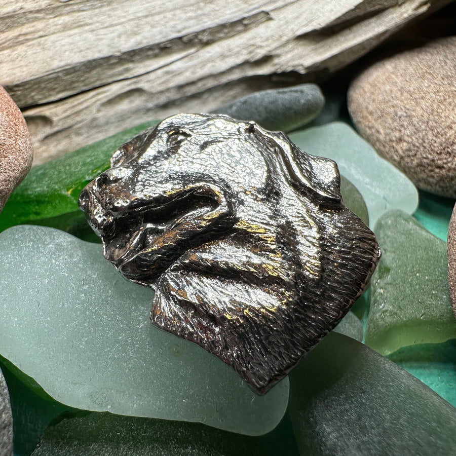 Dog Brooch, Dog Lover Gift, Labrador Lapel Pin, Dog Pin, Scarf Pin, Dog Lover Gift, Dog Jewelry, Hunter Gift, Pewter Coat Pin, English Lab
