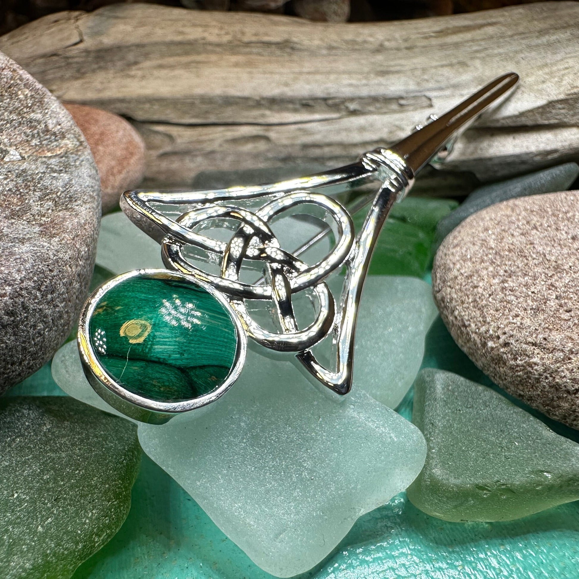 Celtic Kilt Pin, Scotland Jewelry, Scottish Brooch, Outlander Jewelry, Scottish Kilt Pin, Scotland Pin, Heathergems Pin, Pewter Celtic Pin