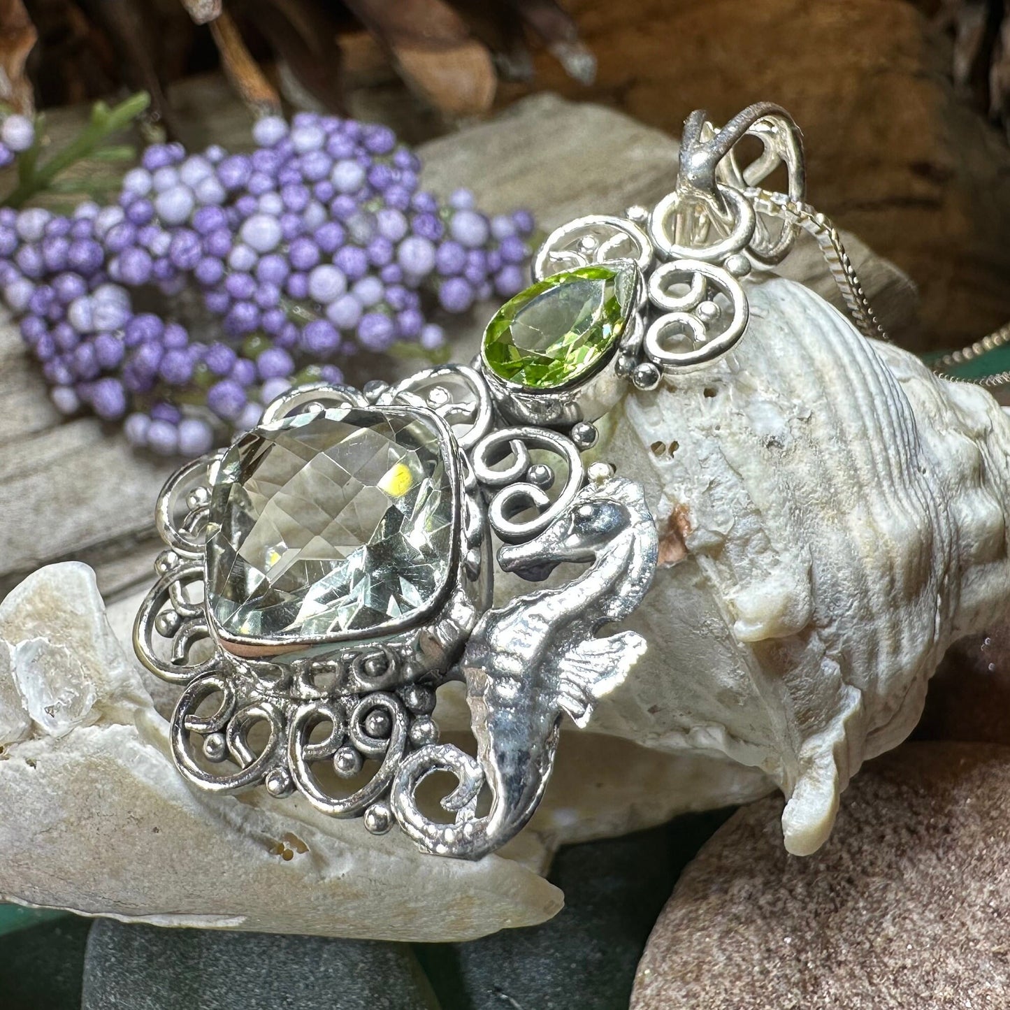 Seahorse Necklace, Sea Life Pendant, Naurical Jewelry, Nautical Jewelry, Mom Gift, Anniversary Gift, Beach Lover Gift, Ocean Jewelry