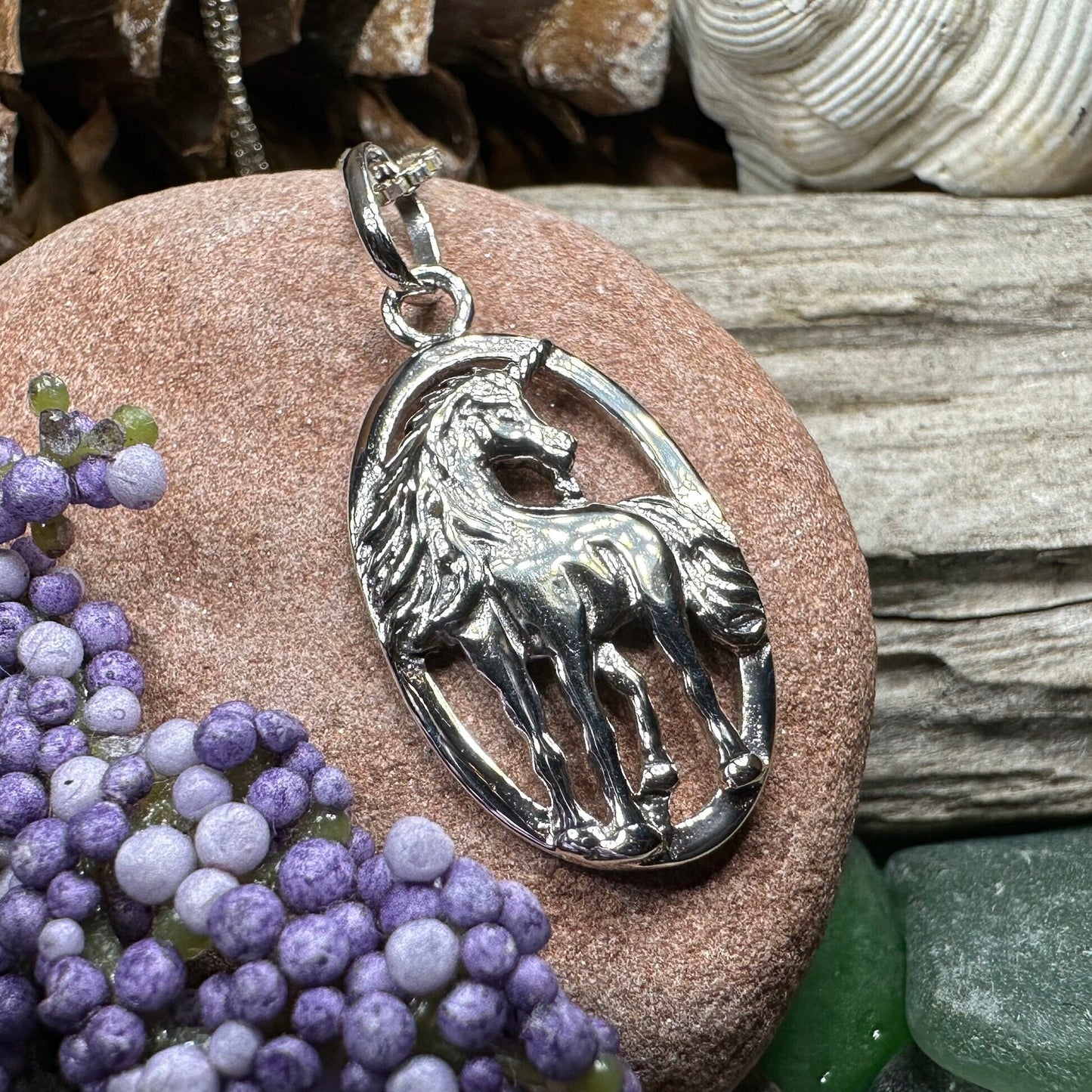 Unicorn Necklace, Scotland Jewelry, Fantasy Necklace, Gift for Her, Mythical Creature, Graduation Gift, Anniversary Gift, Scottish Gift