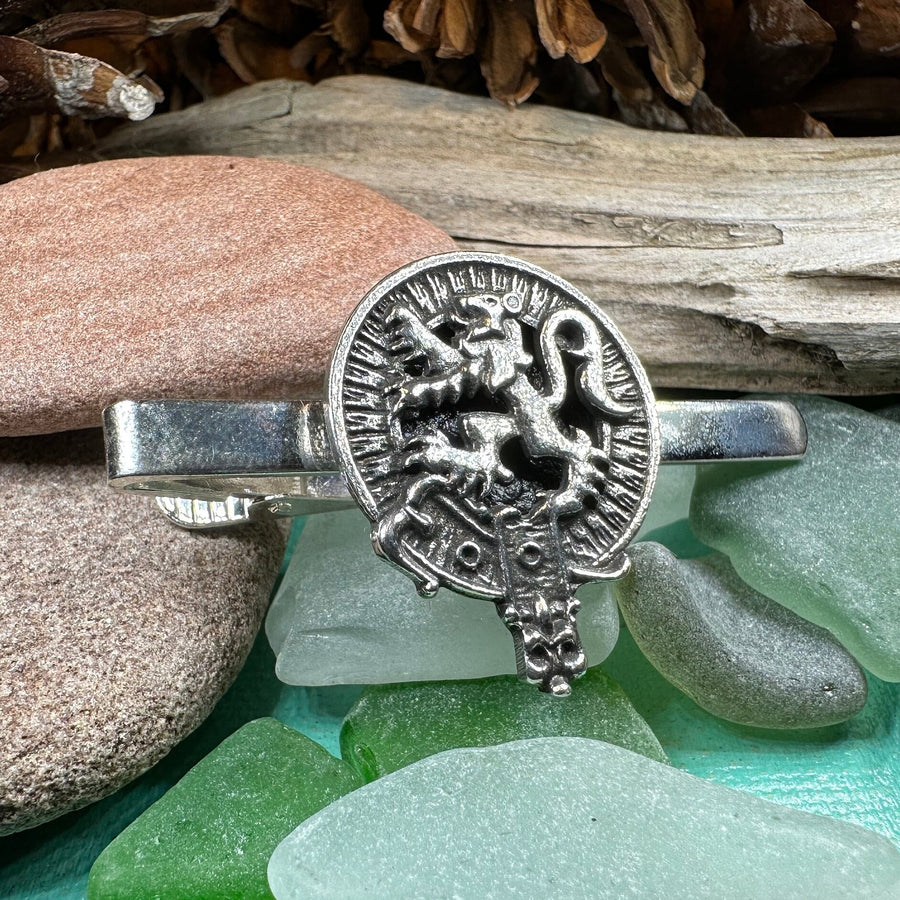 Lion Tie Bar, Men's Celtic Jewelry, Scottish Gift for Him, Dad Gift, Graduation Gift, Scotland Gift, Man's Gift, Celtic Tie Clip, Groom Gift