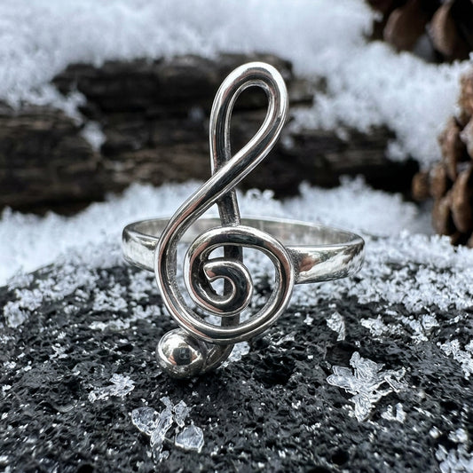 Bach Music Note Ring — view 5