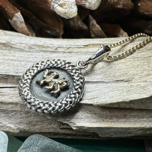 Welsh Dragon Necklace, Wales Necklace, Celtic Dragon, Celtic Jewelry, Silver Dragon, Pagan Jewelry, Wiccan Jewelry, Fantasy Jewelty