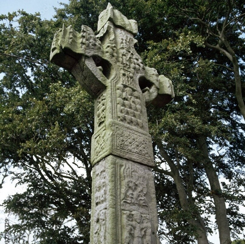 Ardboe Celtic Cross, Turf High Cross, Irish Cross Statue, Ireland Gift, Irish Turf, Housewarming Gift, New Home Gift, Confirmation Gift