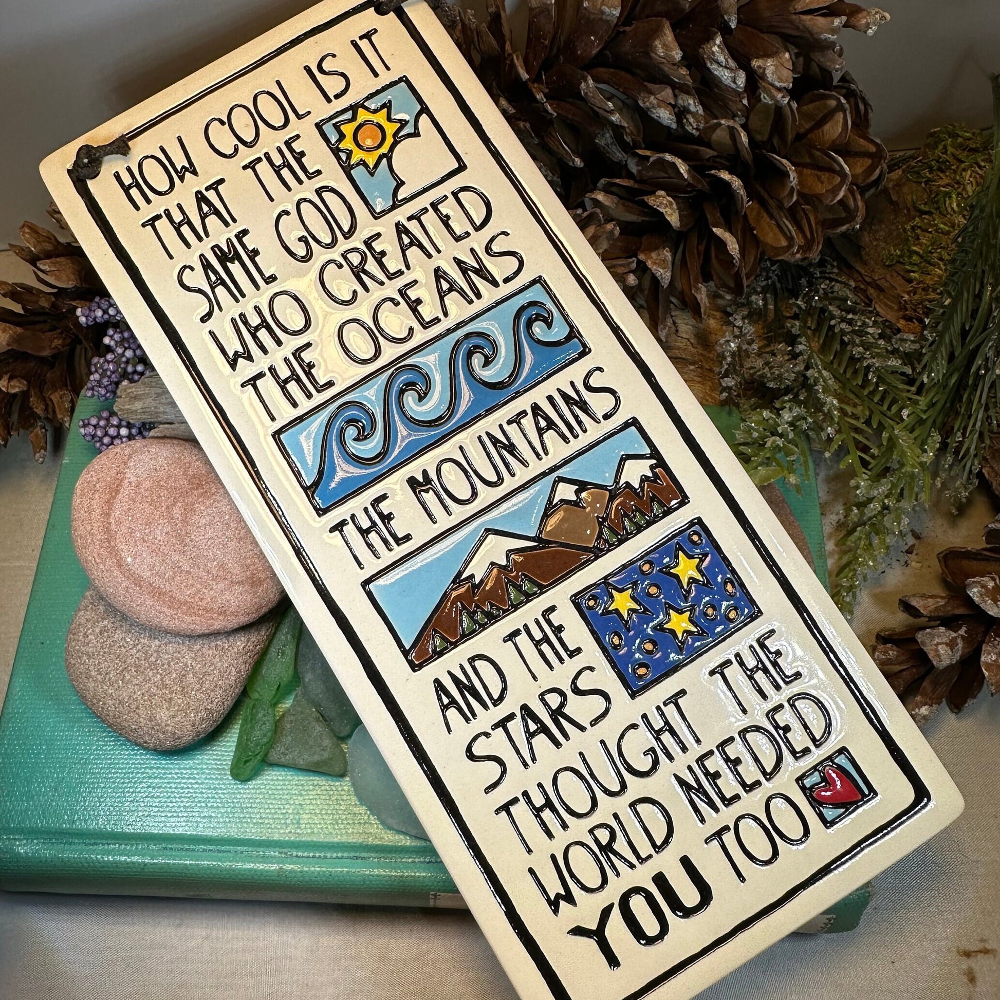 Birthday Wall Art, Encouragement Gift, Ceramic Wall Plaque, New Baby Gift, Graduation Gift, Baby Nursery Decor, Teenager Gift, Sobriety Gift
