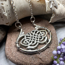 Load image into Gallery viewer, Shamrock Infinity Necklace
