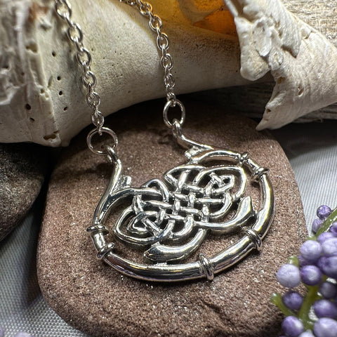 Load image into Gallery viewer, Shamrock Infinity Necklace
