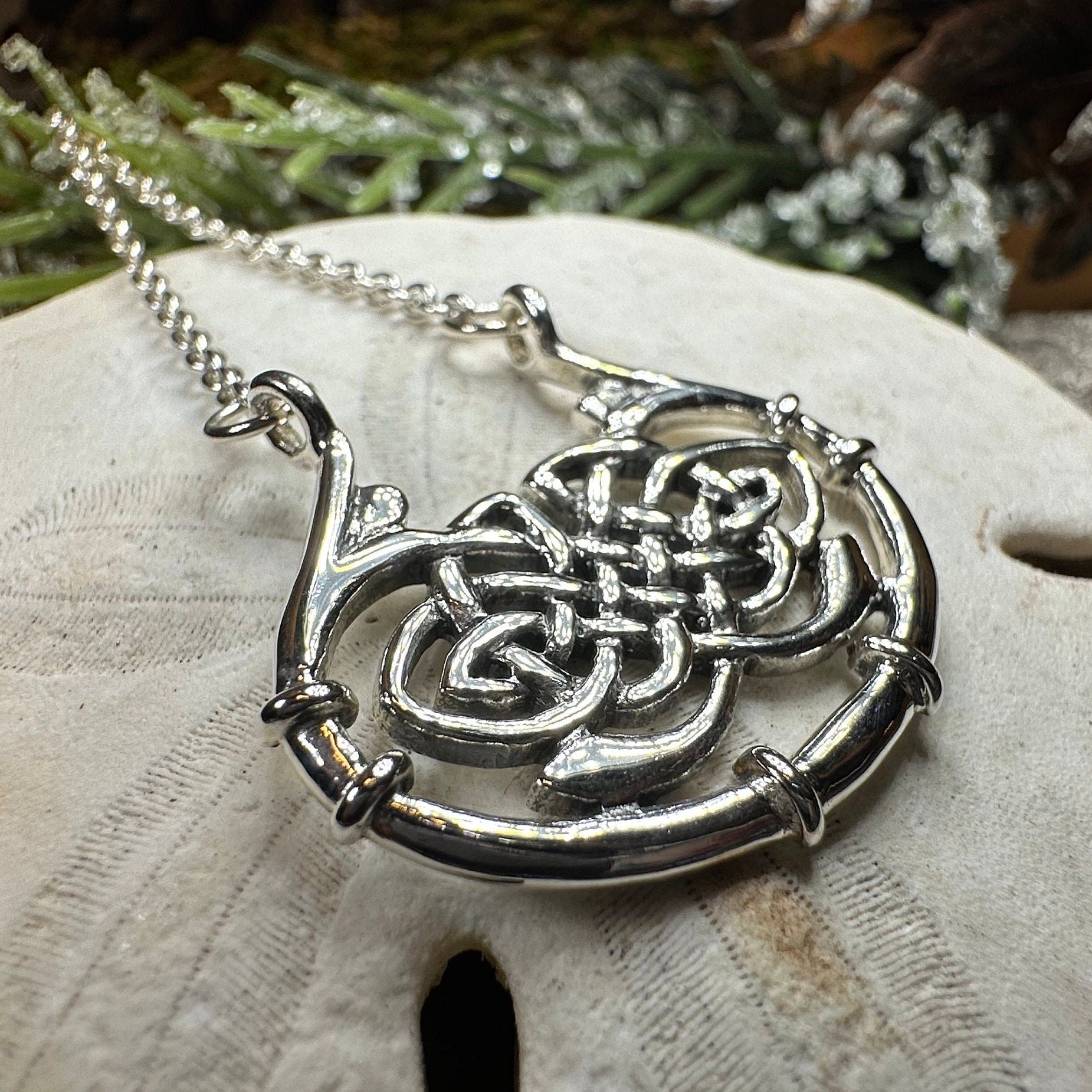 Shamrock Infinity Necklace
