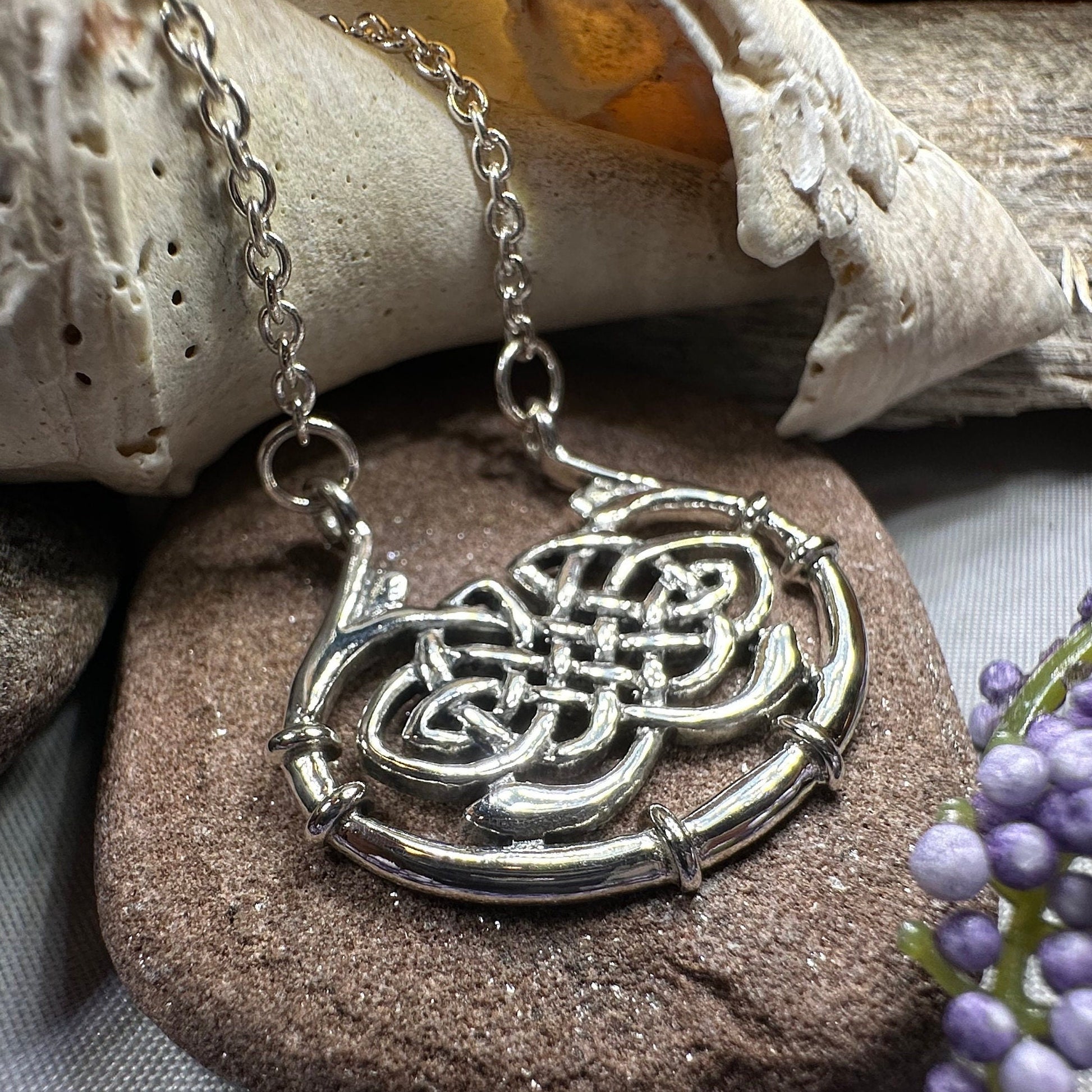 Shamrock Infinity Necklace