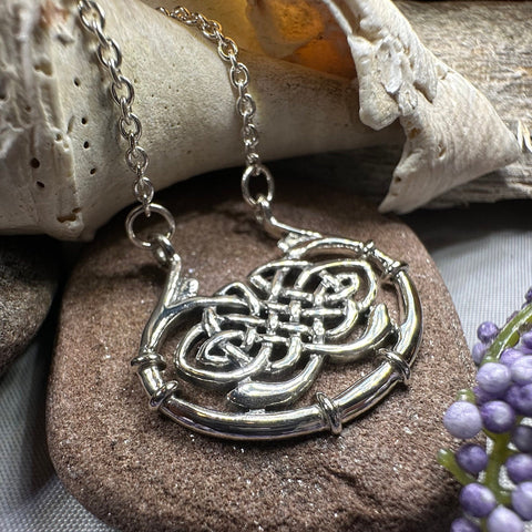 Load image into Gallery viewer, Shamrock Infinity Necklace
