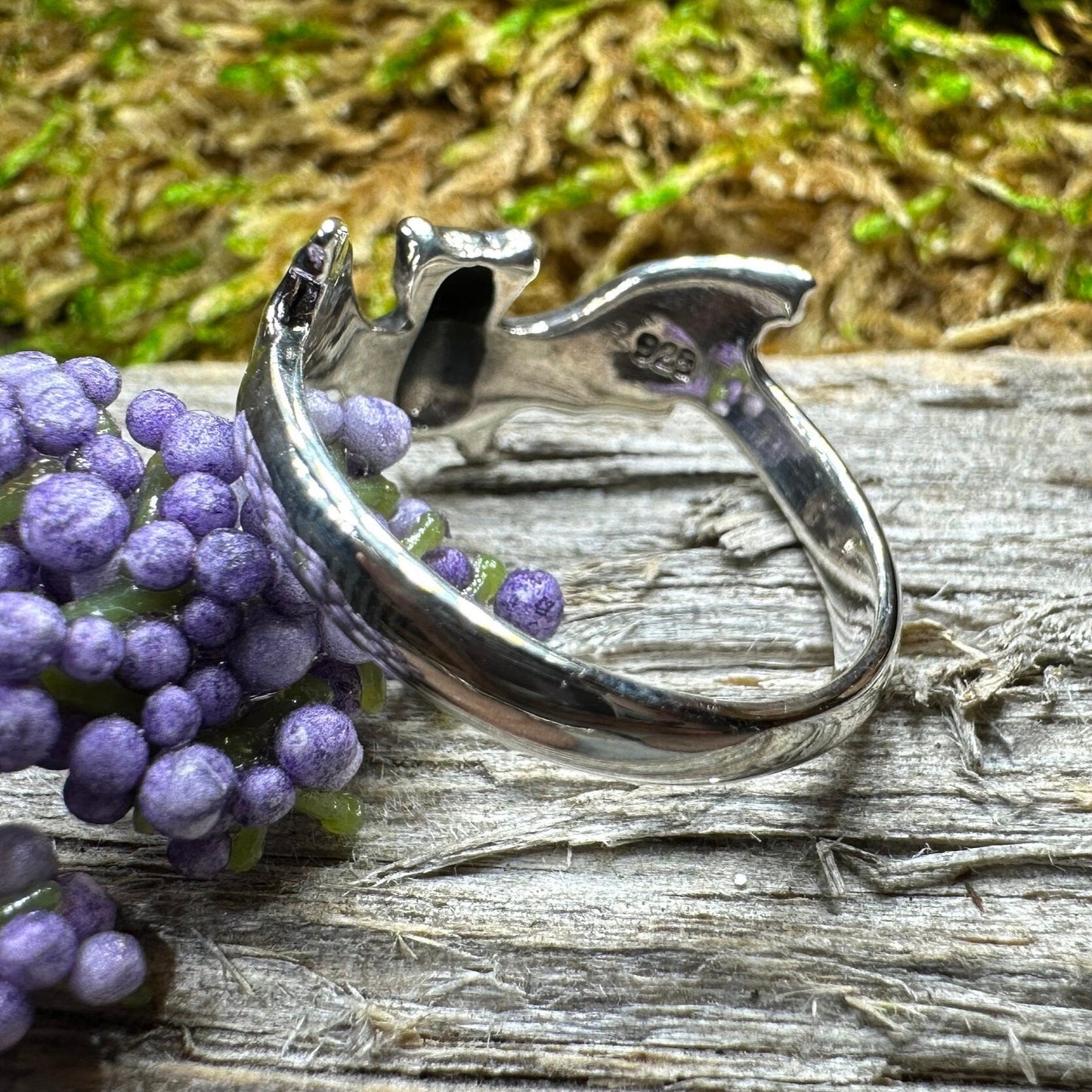 Gothic Bat Ring, Vampire Bat, Realistic Bat Jewelry, Pagan Ring, Halloween Gift, Witch Jewelry, Animal Jewelry, Unique Ring, EA Poe Gift
