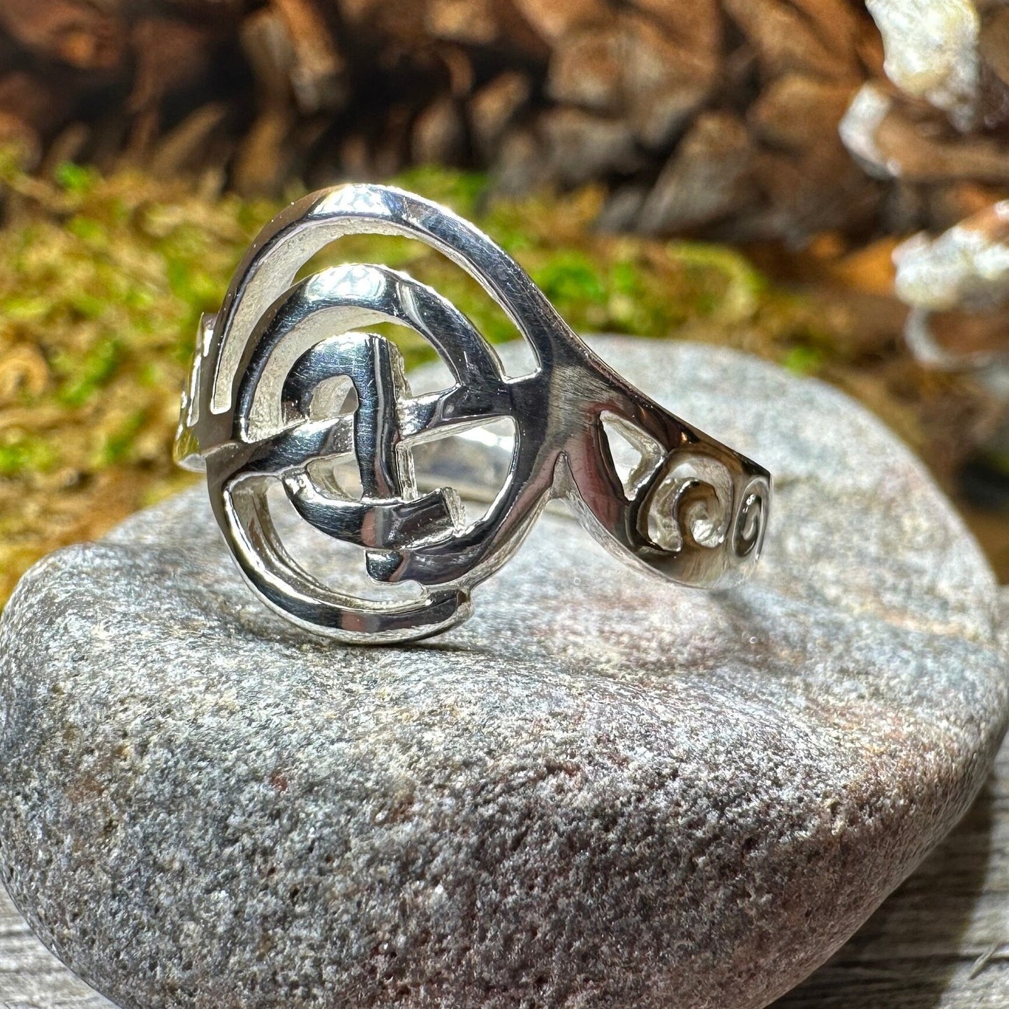 Cyrilla Celtic Knot Ring — view 9