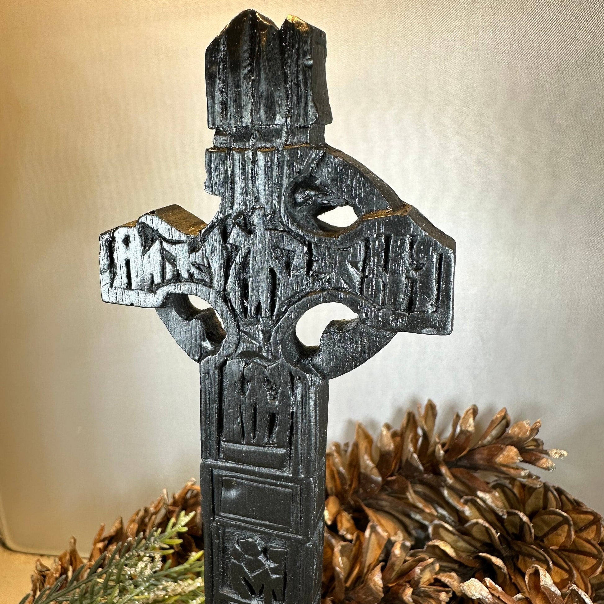 Ardboe Celtic Cross, Turf High Cross, Irish Cross Statue, Ireland Gift, Irish Turf, Housewarming Gift, New Home Gift, Confirmation Gift