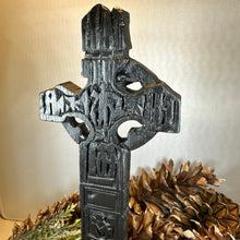 Load image into Gallery viewer, Ardboe Celtic Cross, Turf High Cross, Irish Cross Statue, Ireland Gift, Irish Turf, Housewarming Gift, New Home Gift, Confirmation Gift

