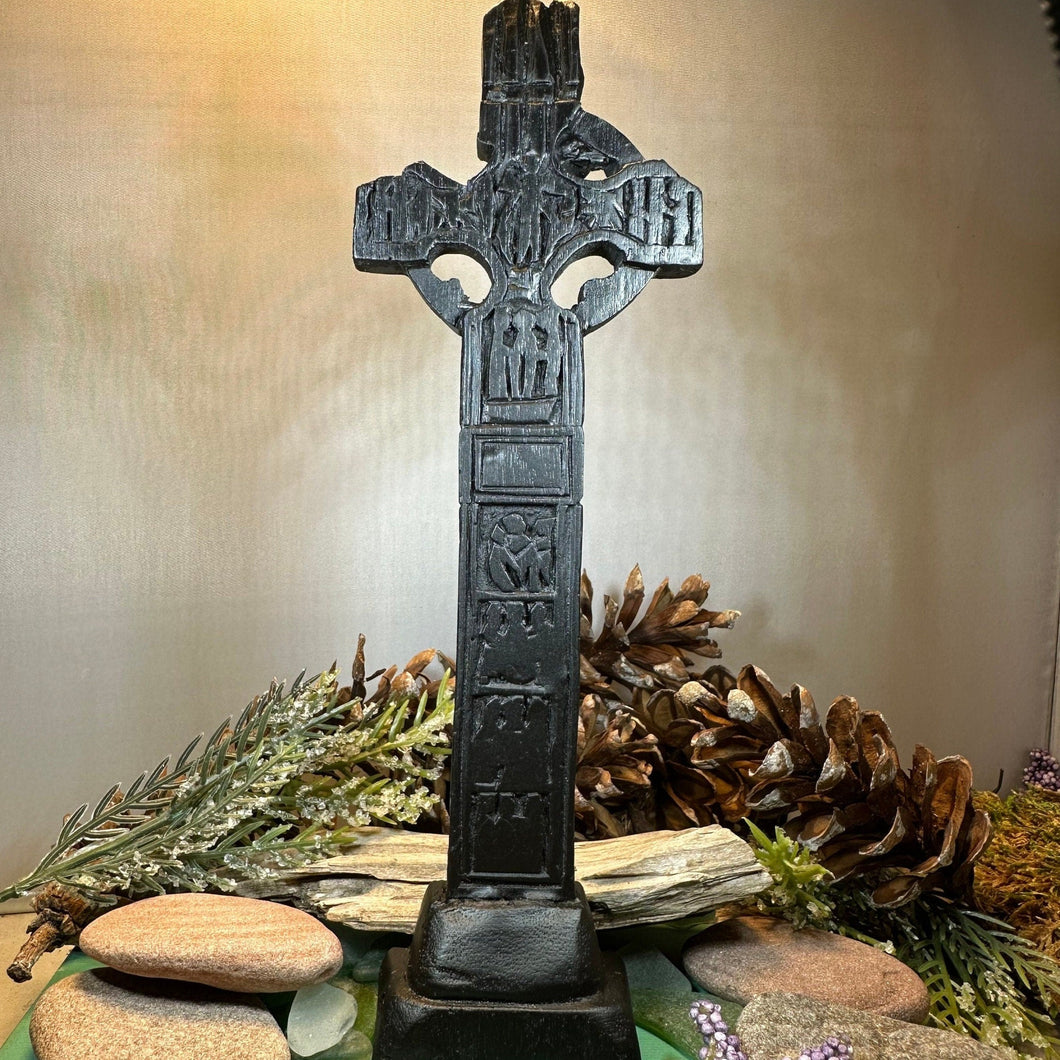 Ardboe Celtic Cross, Turf High Cross, Irish Cross Statue, Ireland Gift, Irish Turf, Housewarming Gift, New Home Gift, Confirmation Gift