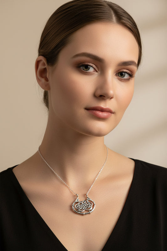 Shamrock Infinity Necklace