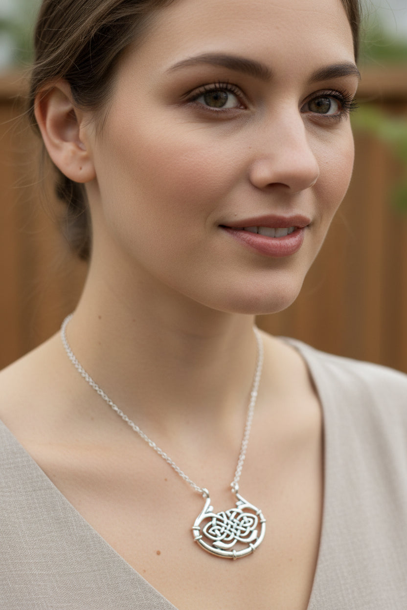 Shamrock Infinity Necklace
