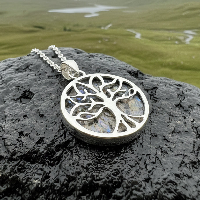 Tree of Life Necklace, Celtic Jewelry, Irish Jewelry, Tree Jewelry, Yoga Jewelry, Anniversary Gift, Graduation Gift, Scotland Jewelry