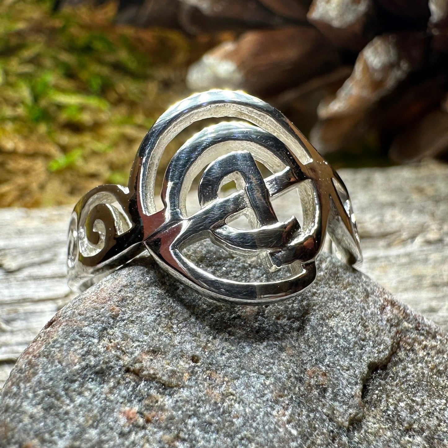 Cyrilla Celtic Knot Ring — view 8