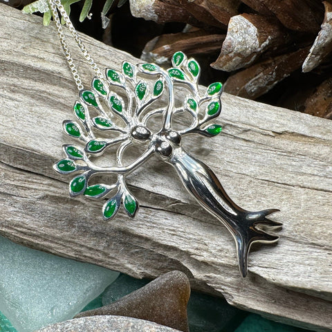Load image into Gallery viewer, Tree of Life Necklace, Celtic Goddess Jewelry, Irish Jewelry, Anniversary Gift, Bridal Jewelry, Norse Jewelry, Danu Pendant, Yoga Jewelry
