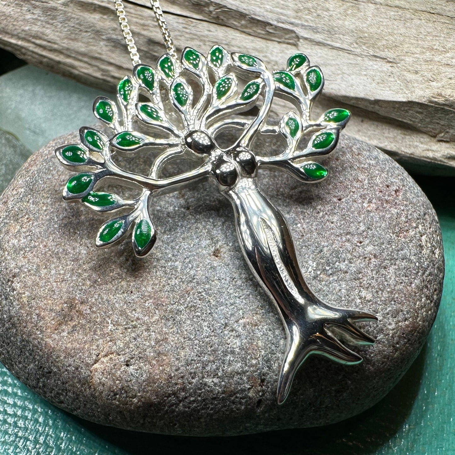 Tree of Life Necklace, Celtic Goddess Jewelry, Irish Jewelry, Anniversary Gift, Bridal Jewelry, Norse Jewelry, Danu Pendant, Yoga Jewelry