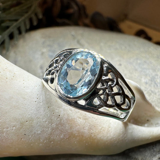Coralina Celtic Knot Ring — view 9
