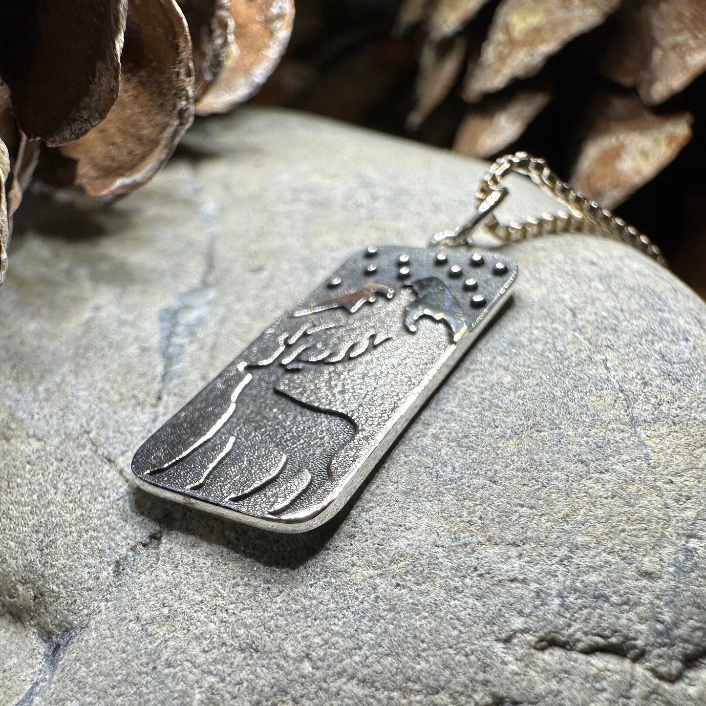 Stag Necklace, Scotland Jewelry, Scottish Stag, Hunter Gift, Nature Jewelry, Pagan Jewelry, Hunting, Wildlife, Deer Hunter, Wiccan Jewelry