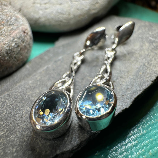 Zara Celtic Knot Earrings — view 7
