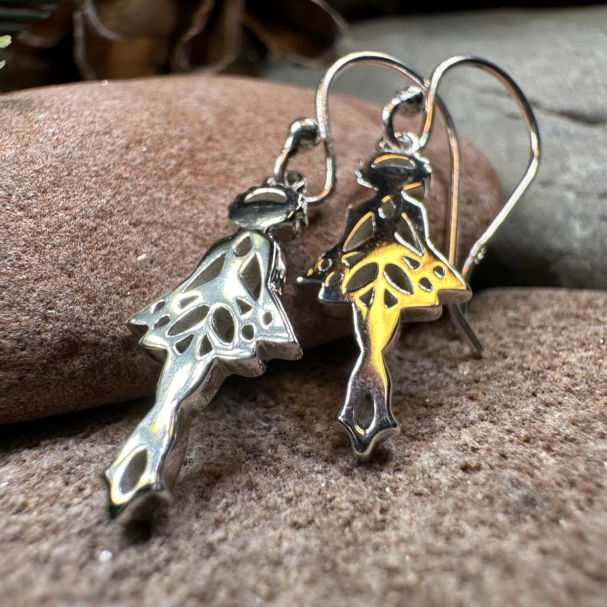 Irish Dancer Earrings, Irish Jewelry, Celtic Jewelry, Feis Gift, Ghillies Jewelry, Sister Gift, Irish Dance Gift, Silver Ireland Jewelry