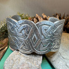 Load image into Gallery viewer, Celtic Knot Bracelet, Celtic Jewelry, Irish Cuff Bracelet, Bangle Bracelet, Scotland Jewelry, Wiccan Jewelry, Wife Gift, Girlfriend Gift

