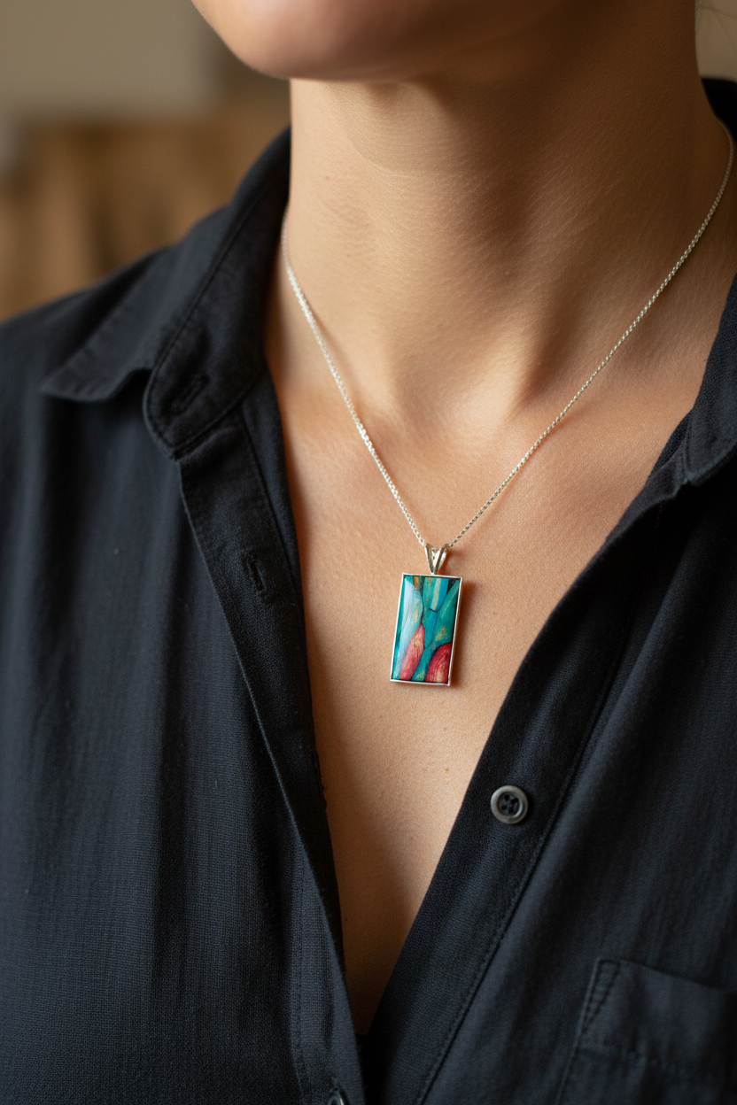 Heathergems Islay Necklace - Handmade in Scotland — view 8