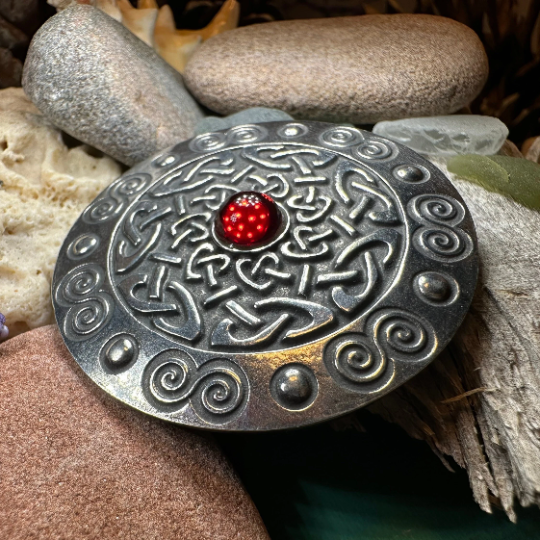 Heritage Celtic Knot Brooch — view 6