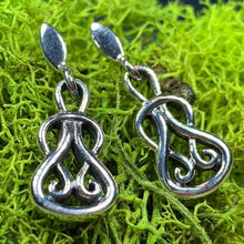 Load image into Gallery viewer, Melissa Celtic Knot Earrings
