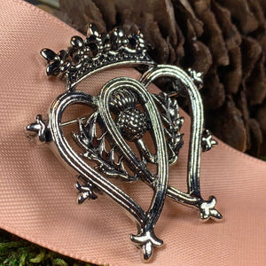 Thistle Luckenbooth Brooch