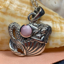 Load image into Gallery viewer, Pink Mermaid Necklace
