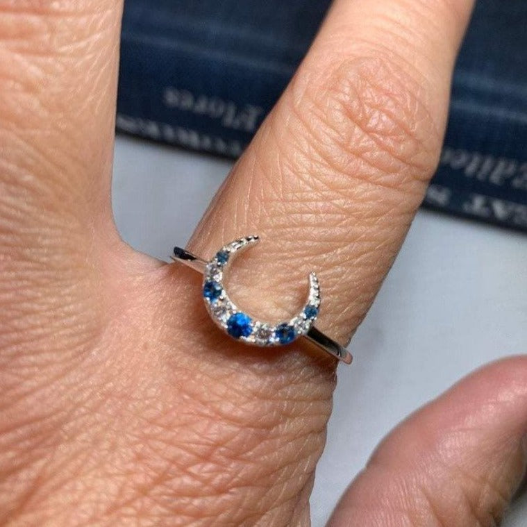 Crescent Moon Ring — view 7