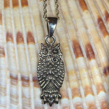 Load image into Gallery viewer, Silver Owl Necklace
