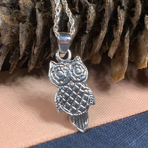 Athena Owl Necklace